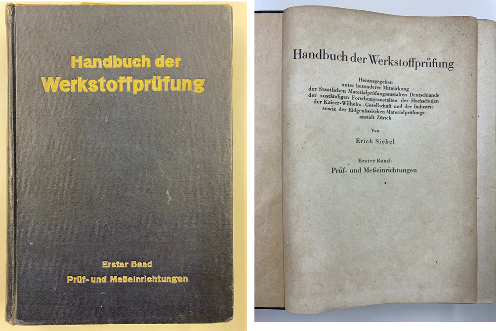 Handbuch der Werkstoffpruefung  Erster Band: Pruef- und Messeinrichtungenn（複写）[材料試験便覧　第1巻 試験・測定装置]