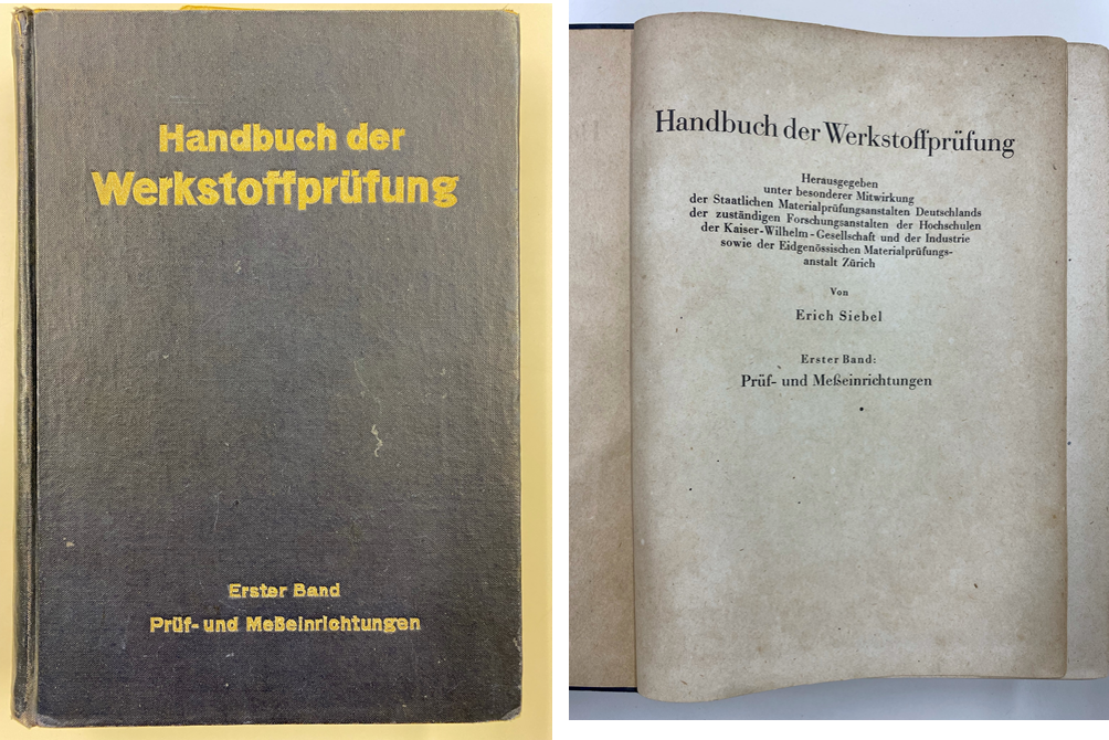 Handbuch der Werkstoffpruefung  Erster Band: Pruef- und Messeinrichtungenniʁj[ޗ֗@1 E葕u]